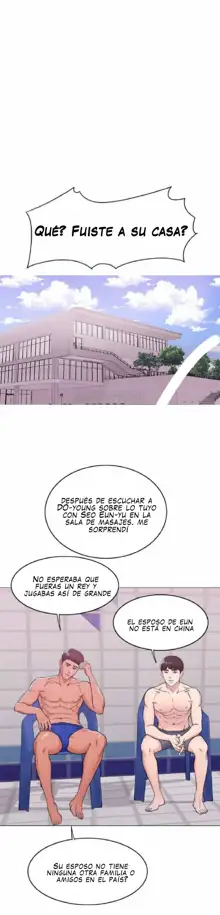 Swimpool | I Is it okay to get wet? Ch. 1~54, Español