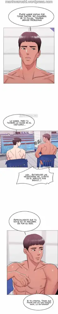 Swimpool | I Is it okay to get wet? Ch. 1~54, Español