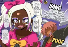 mega W magical girl comic, English