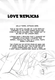 LOVE REPLICA 5, Español