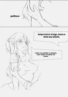 Asuna atrapada en el mundo del juego., Español