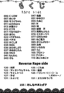 Rape it!, 日本語