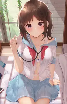 幼なじみJKちゃんとエッチなお医者さんごっこしました💉, 日本語