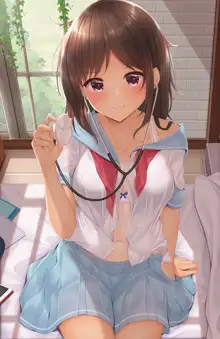 幼なじみJKちゃんとエッチなお医者さんごっこしました💉, 日本語