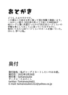 私がコーディネートしたいのはお前。, 日本語