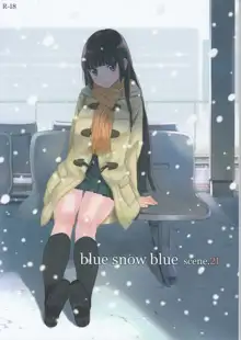 blue snow blue scene.21, 中文