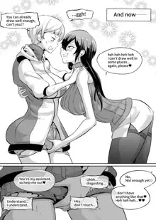 Manga o Kaku. Soshite Futanari o Yatou, English