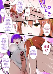 Futanari BB ni Chaldea ga Sennou Shihai Sareru Manga | A manga where Futanari BB brainwashes Chaldea, English