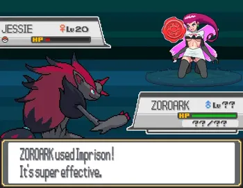 Jessie fucked by Zoroark, English