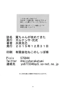 翼ちゃんが攻めてきた, 日本語