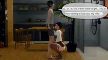 Kinky mother with son's friends - Chapter 3: The Watching Dad, The More Promiscuous Mom, English