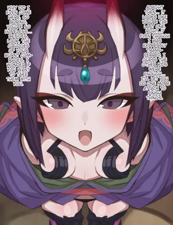 Shuten Dou● Saimin Buzama Ochi, English