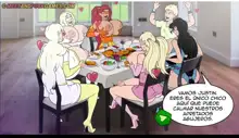 Meet and Fuck - Super Whore Family: Thanksgiving/Día de Acción de Gracias, Español