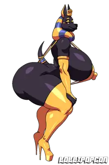 Anubis Twerking Animated, English