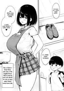 Kinjo no Onee-chan to Orusuban | Taken Care Of By The Neighbourhood Onee-Chan!, English