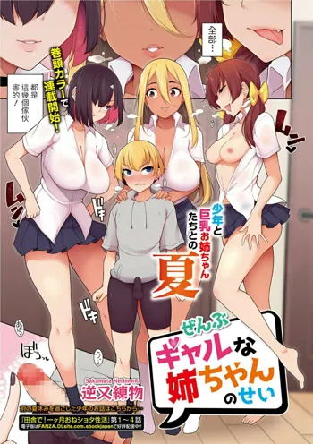 Zenbu Gal na Nee-chan no Sei 1-4, 中文