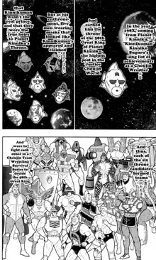 Kinnikuman Oneshot Collection, English