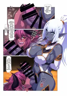 Ogre tai Dark Elf Ogre Hanshoku Dai Sakusen | Ogre Vs Dark Elf - Ogre Mating Season, English