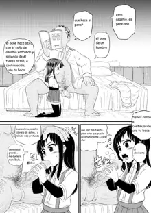 Asashio to Peropero Icha Love Chucchu suru Hon (decensored), Español