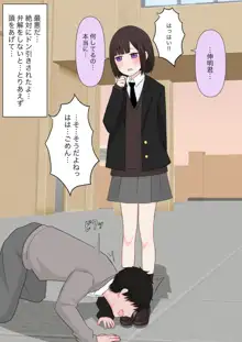 クラスで一番優しい女子に告白したら奴隷になった話, 日本語