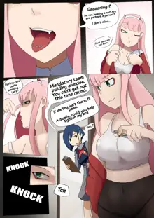 Don't Flatten me Zero Two!, English