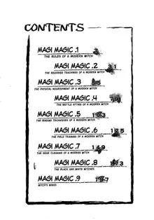 Magi magic, English