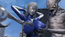 ウルトラウーマン·ネクシアは二人異星人で乳責め, 日本語