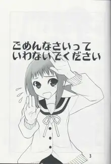 ごめんなさいっていわないでください, 日本語