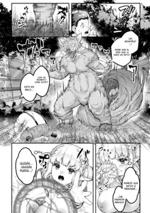 Chitchai x Dekkai x Fantasy ~Iyashi no Elf to Yowayowa Maou o Haberasete~ Ch. 1 | Pequeña x Grande x Fantasia ~Deja que la sanadora elfa y la reina demonio te sirvan~ Ch.1, Español