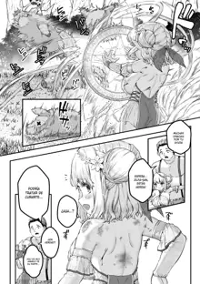 Chitchai x Dekkai x Fantasy ~Iyashi no Elf to Yowayowa Maou o Haberasete~ Ch. 1 | Pequeña x Grande x Fantasia ~Deja que la sanadora elfa y la reina demonio te sirvan~ Ch.1, Español