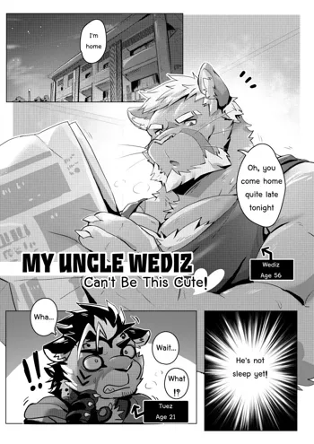 My uncle Wediz comic, English