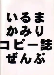 いるまかみりコピー誌ぜんぶ, 日本語