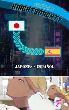 Kasshoku Bitch no Yuuwaku ni Taerarenai, Español