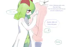 Kirlia's first love, English