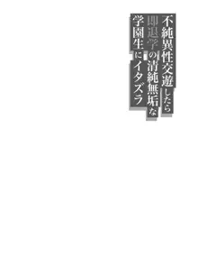 不純異性交遊したら即退学の清純無垢な学園生にイタズラ～電車痴○編～, 日本語