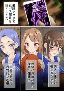 寝取られ女バス部 case:5 催眠ハーレム, 日本語