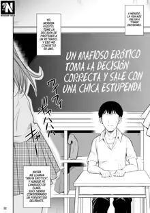 Bocchi no Mob ga Tadashii Sentaku o Shite Seiso Shoujo to Tsukiau. Mochiron Sex mo Suru | Un Mafioso Erótico toma la Decisión Correcta y Sale con una Chica Estupenda. Y por supuesto tienen Sexo, Español