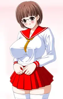 巨乳な眼鏡っ娘さん。, 日本語