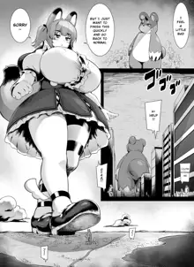 Bakunyuu Kitsune Mimi Mahou Shoujo wa Kyodaika shika Dekimasen! | Big breasted fox eared magical girl can only be huge!, English