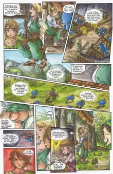 4 zelda doujin, Français