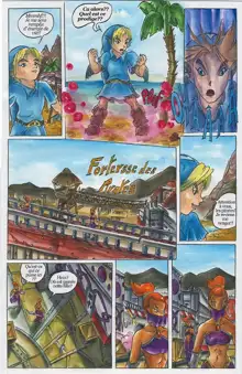 4 zelda doujin, Français