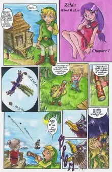 4 zelda doujin, Français