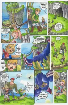 4 zelda doujin, Français