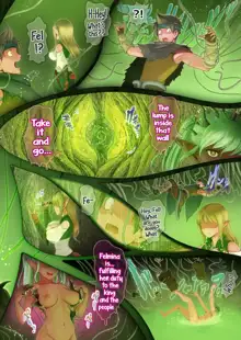 Fel to Mana no Mori -Taieki de Tairyoku Kaifuku sasetekureru Bakunyuu Healer Elf- | Fel and the Forest of Mana -The big titty elf healer recovers my stamina with her bodily fluids-, English