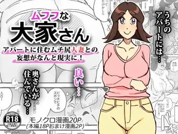 Mufufu na Ooya-san Apart ni Sumu Muchi Shiri Hitozuma to no Mousou ga Nanto Genjitsu ni!, 中文