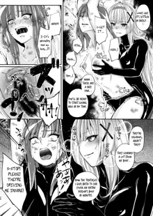 Parasite Rubber -Kuro Rubber Shokushufuku ni Kisei sareta Himekishi Monogatari- | Parasite Rubber -The Tale of a Princess Knight Parasitized by Black Rubber Tentacle Clothes-, English