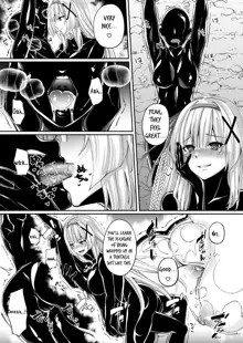 Parasite Rubber -Kuro Rubber Shokushufuku ni Kisei sareta Himekishi Monogatari- | Parasite Rubber -The Tale of a Princess Knight Parasitized by Black Rubber Tentacle Clothes-, English