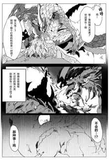 Seregios and Rathian | 千刃龙和雌火龙, 中文