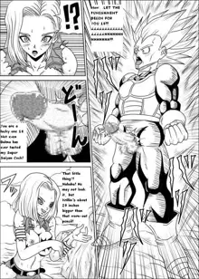 Super Vegeta Vs. #18!!!, English