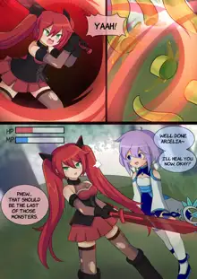 Femboy Mage Espen VS Suction Worm, English